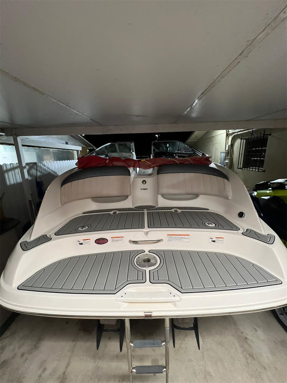 2007 Yamaha SX230 SR230 AR230 Swim Platform Pad Boat EVA Foam Teak Floor Mat SeaDek MarineMat Gatorstep Style Self Adhesive - Image 3