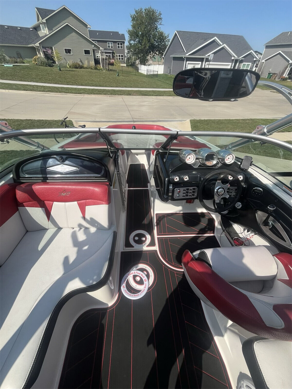 2004-2011 Mastercraft X Star Cockpit Pad Boat EVA Foam Faux Teak Deck Floor Mat SeaDek MarineMat Gatorstep Style Self Adhesive - Image 2