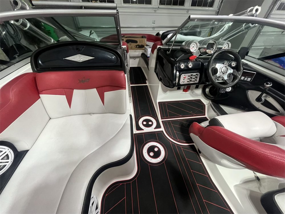 2004-2011 Mastercraft X Star Cockpit Pad Boat EVA Foam Faux Teak Deck Floor Mat SeaDek MarineMat Gatorstep Style Self Adhesive - Image 3