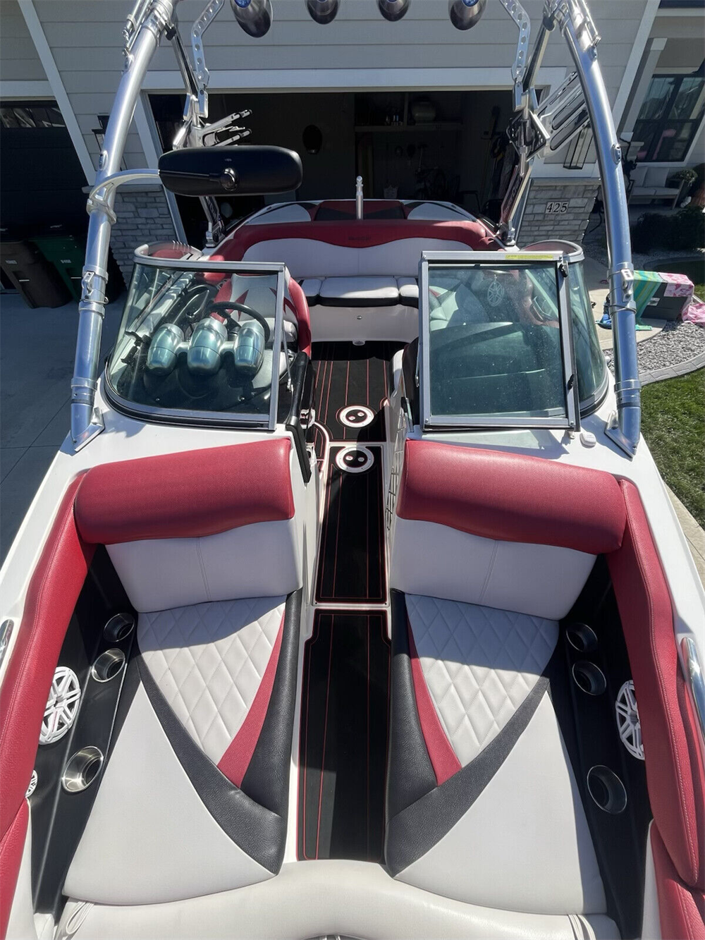 2004-2011 Mastercraft X Star Cockpit Pad Boat EVA Foam Faux Teak Deck Floor Mat SeaDek MarineMat Gatorstep Style Self Adhesive - Image 7