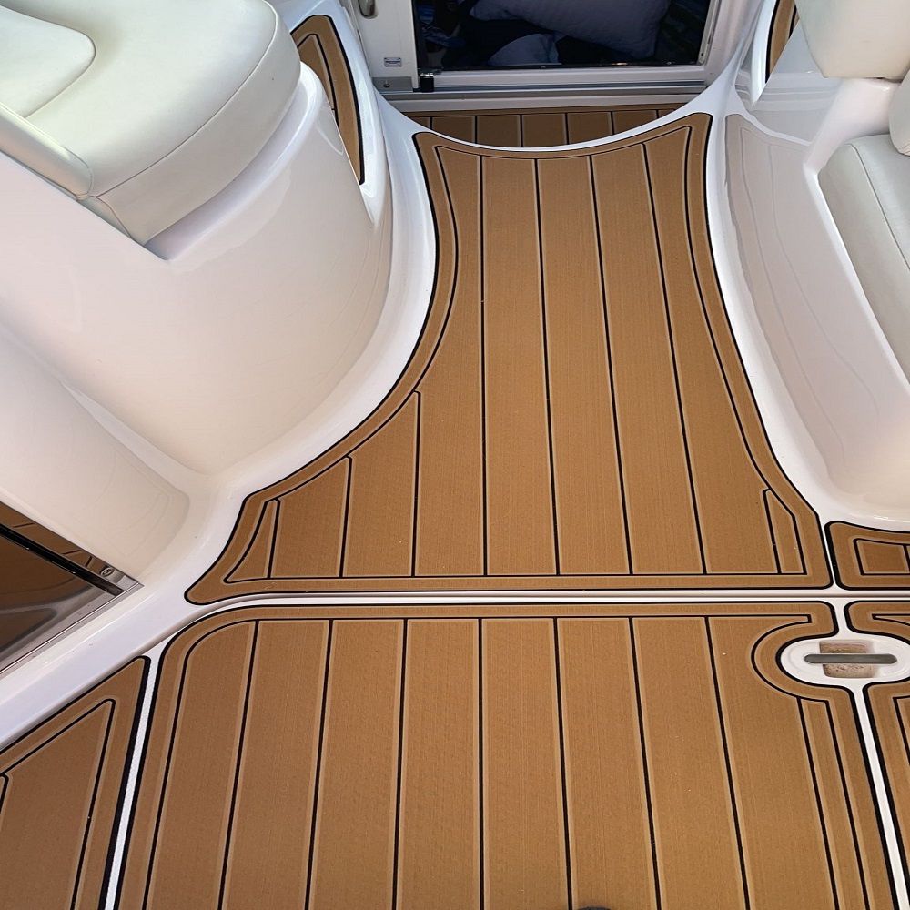 2005 Chaparral Signature 290 Swim Platform Cockpit Boat EVA Teak Floor Pad Mat SeaDek MarineMat Gatorstep Style Self Adhesive - Image 5