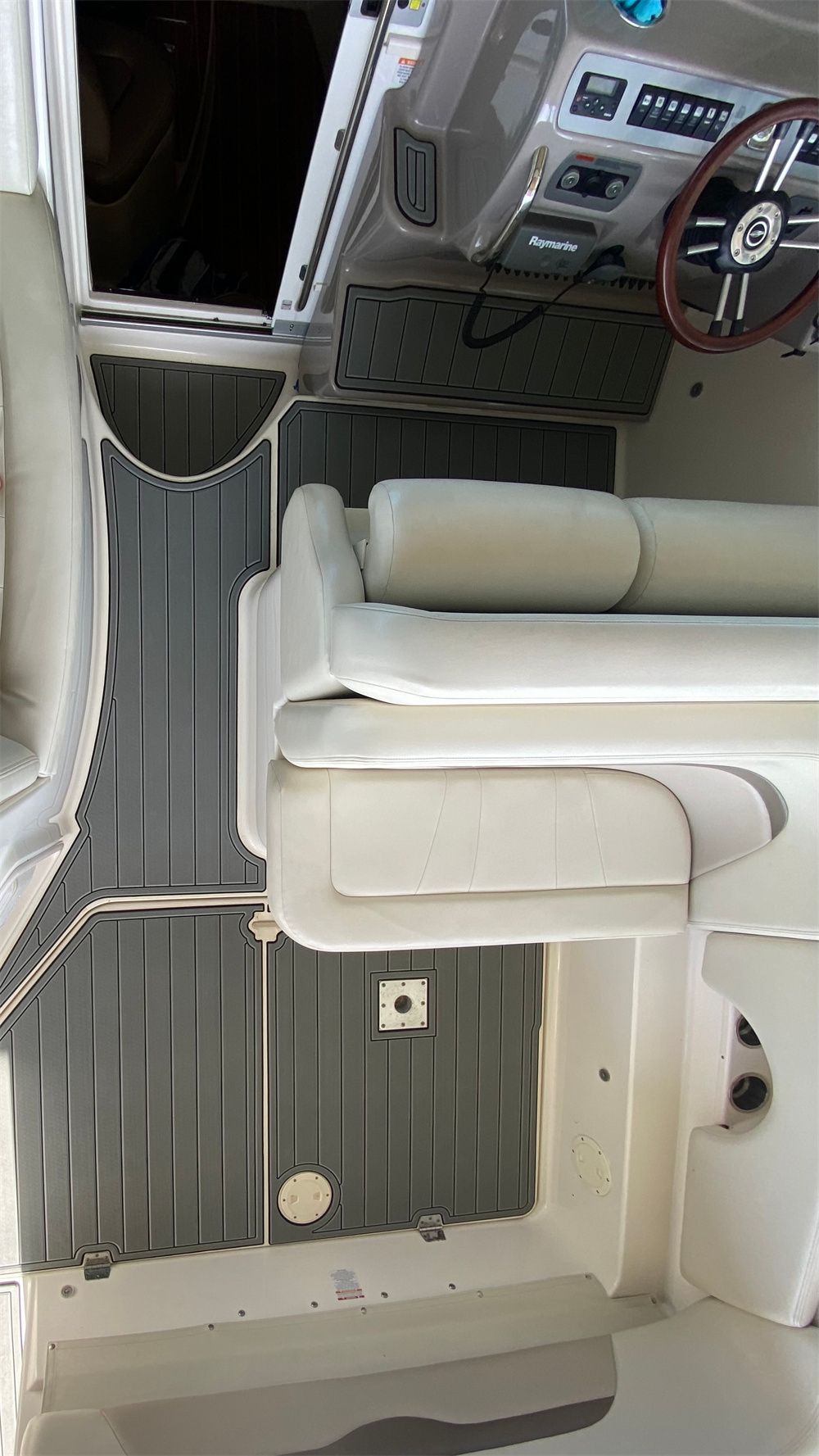 2006 Chaparral 280 Swim Platform Cockpit Boat EVA Foam Teak Deck Floor Pad Mat SeaDek MarineMat Gatorstep Style Self Adhesive - Image 4