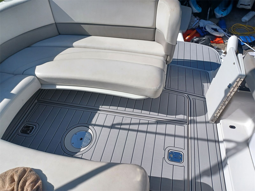 2004 Four Winns 248 Vista Swim Platform Cockpit Boat EVA Teak Deck Floor Pad Mat SeaDek MarineMat Gatorstep Style Self Adhesive - Image 3