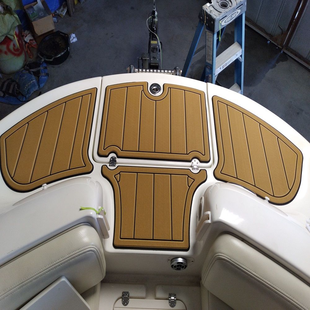 2005 Chaparral Sunesta 274 Swim Platform Cockpit Boat EVA Foam Teak Floor Pad SeaDek MarineMat Gatorstep Style Self Adhesive - Image 3