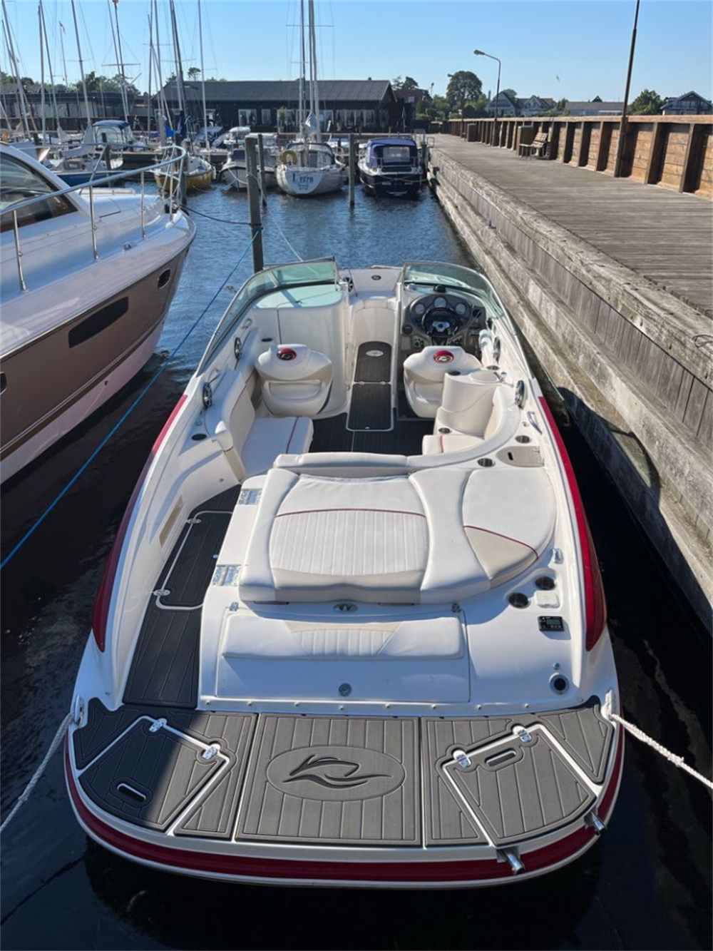2010 Rinker 246 Captiva BR Swim Platform Boat EVA Foam Teak Deck Floor Pad Mat SeaDek MarineMat Gatorstep Style Self Adhesive - Image 2