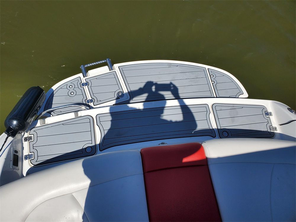 2007 Chaparral 210 SSI Swim Step Transom Boat EVA Foam Teak Deck Floor Pad Mat SeaDek MarineMat Gatorstep Style Self Adhesive - Image 2