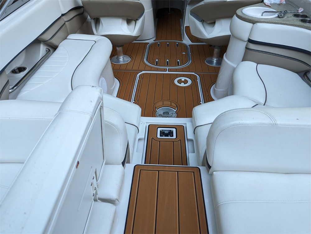 2005 Four Winns Horizon 230 Swim Platform Cockpit Boat EVA Foam Teak Floor Pad SeaDek MarineMat Gatorstep Style Self Adhesive - Image 4