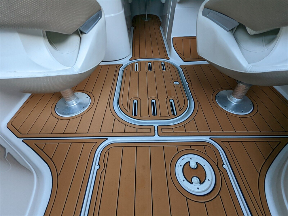 2005 Four Winns Horizon 230 Swim Platform Cockpit Boat EVA Foam Teak Floor Pad SeaDek MarineMat Gatorstep Style Self Adhesive - Image 5