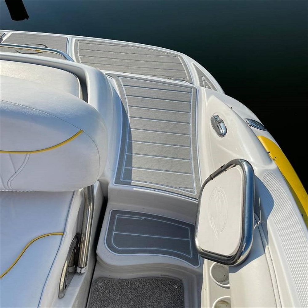 2005 Crownline 260 EX Swim Platform Bow Boat EVA Faux Foam Teak Deck Floor Pad SeaDek MarineMat Gatorstep Style Self Adhesive - Image 2