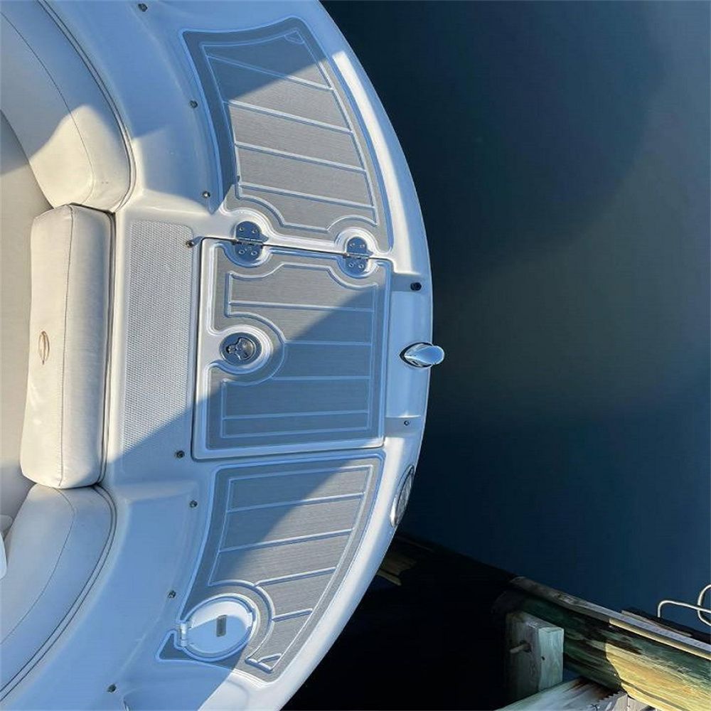 2005 Crownline 260 EX Swim Platform Bow Boat EVA Faux Foam Teak Deck Floor Pad SeaDek MarineMat Gatorstep Style Self Adhesive - Image 3