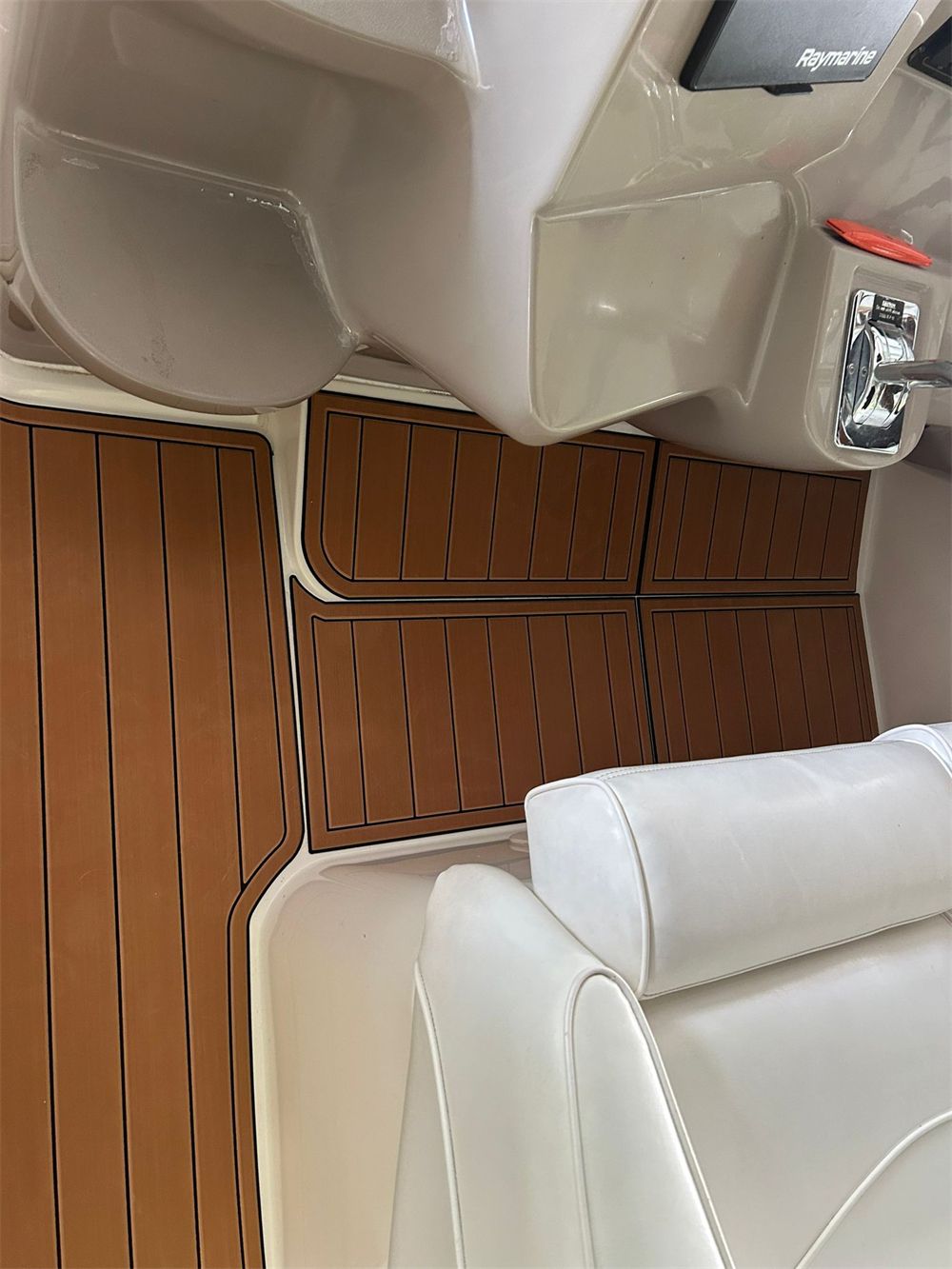 1998-2002 Cruisers Yachts 3870 Swim Platform Cockpit Pad Boat EVA Teak Floor Mat SeaDek MarineMat Gatorstep Style Self Adhesive - Image 6