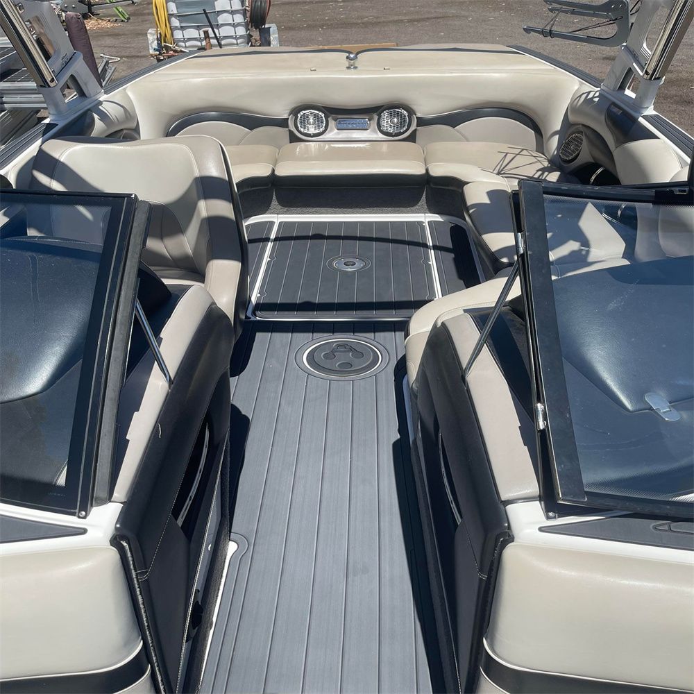 2010-2014 Malibu 21 VLX Cockpit Pad Boat EVA Foam Teak Deck Floor Mat Flooring SeaDek MarineMat Gatorstep Style Self Adhesive - Image 2