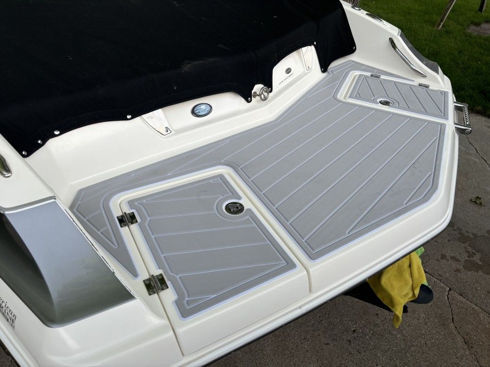 2006 Larson 228 LXI Swim Platform Step Pad Boat EVA Foam Teak Deck Floor Mat SeaDek MarineMat Gatorstep Style Self Adhesive - Image 2