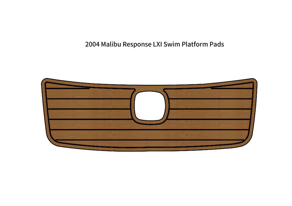 2004 Malibu Response LXI Swim Platform Boat EVA Faux Foam Teak Deck Floor Pad SeaDek MarineMat Gatorstep Style Self Adhesive - Image 1