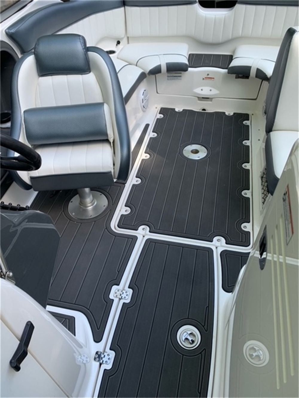 2007-2009 Yamaha AR SX 230 Cockpit Mat Boat EVA Teak Deck Floor Pad SeaDek MarineMat Style Self Adhesive - Image 5