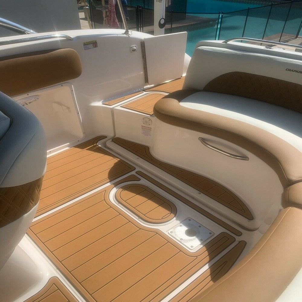 2002 Chaparral 242 Swim Step Platform Cockpit Boat EVA Foam Teak Deck Floor Pad SeaDek MarineMat Gatorstep Style Self Adhesive - Image 2