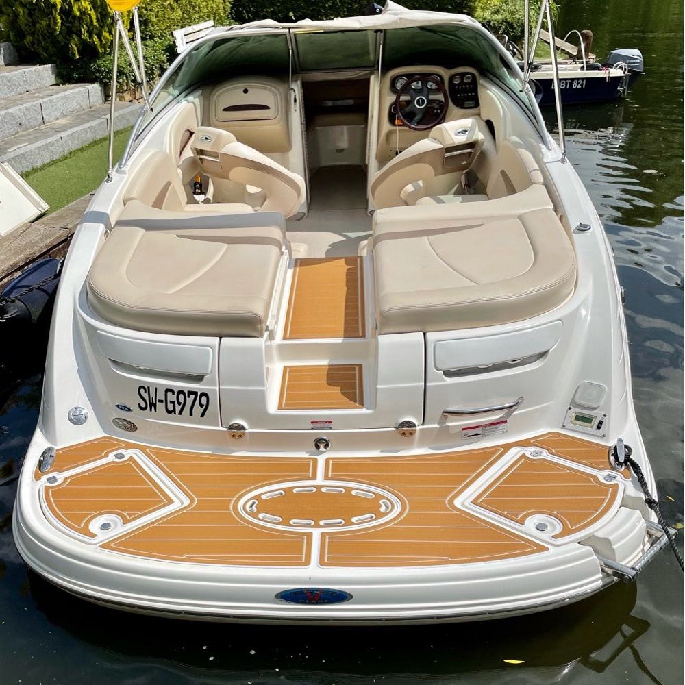 2008 Chaparral 236 SSI Swim Platform Pad Boat EVA Foam Teak Deck Floor Pad Mat SeaDek MarineMat Gatorstep Style Self Adhesive - Image 2