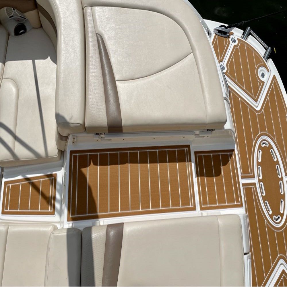 2008 Chaparral 236 SSI Swim Platform Pad Boat EVA Foam Teak Deck Floor Pad Mat SeaDek MarineMat Gatorstep Style Self Adhesive - Image 3
