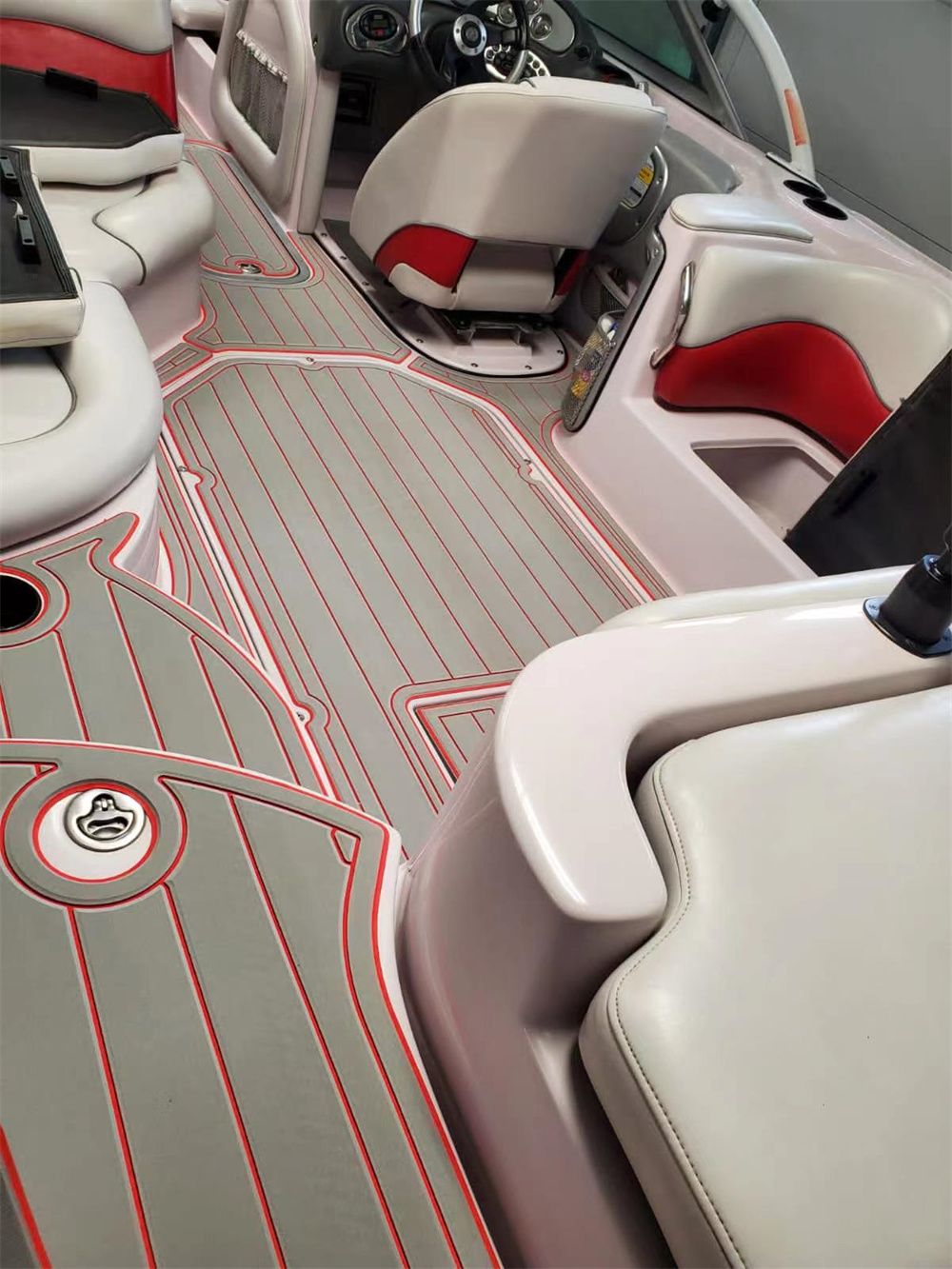 2006 Nautique SV211 Swim Platform Cockpit Pad Boat EVA Foam Teak Deck Floor Mat SeaDek MarineMat Style Self Adhesive - Image 4