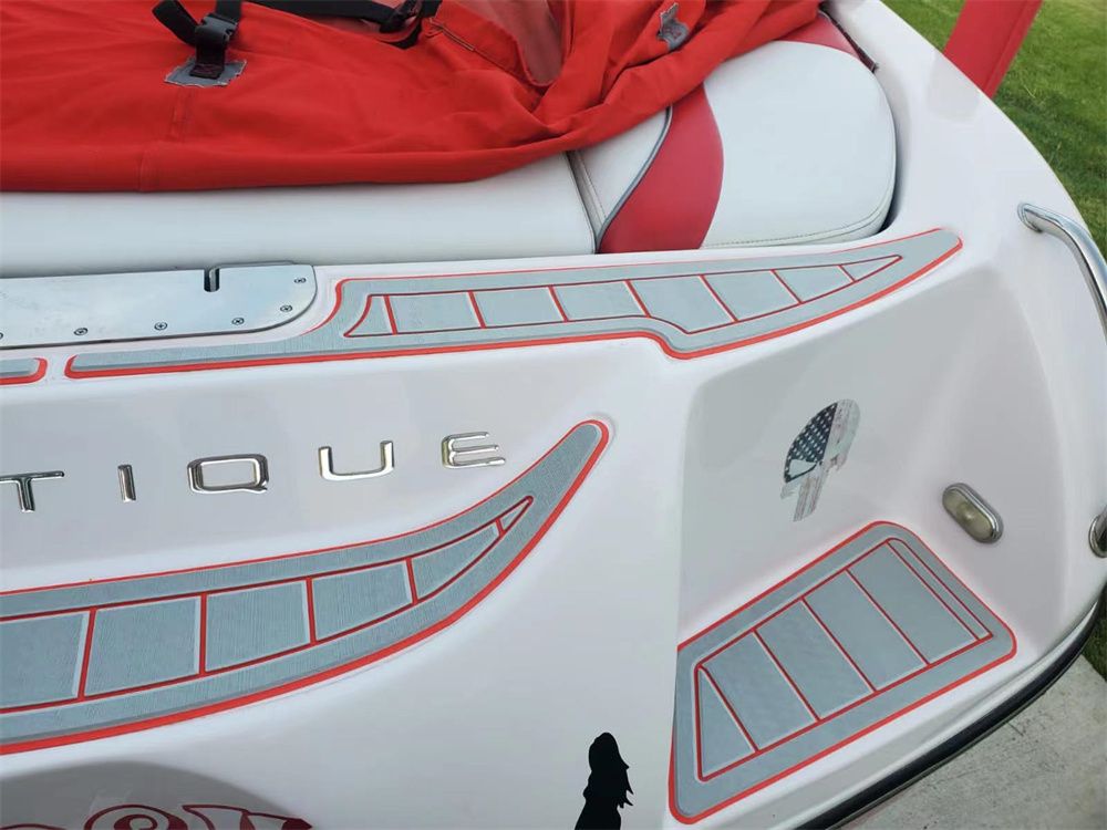2006 Nautique SV211 Swim Platform Cockpit Pad Boat EVA Foam Teak Deck Floor Mat SeaDek MarineMat Style Self Adhesive - Image 5