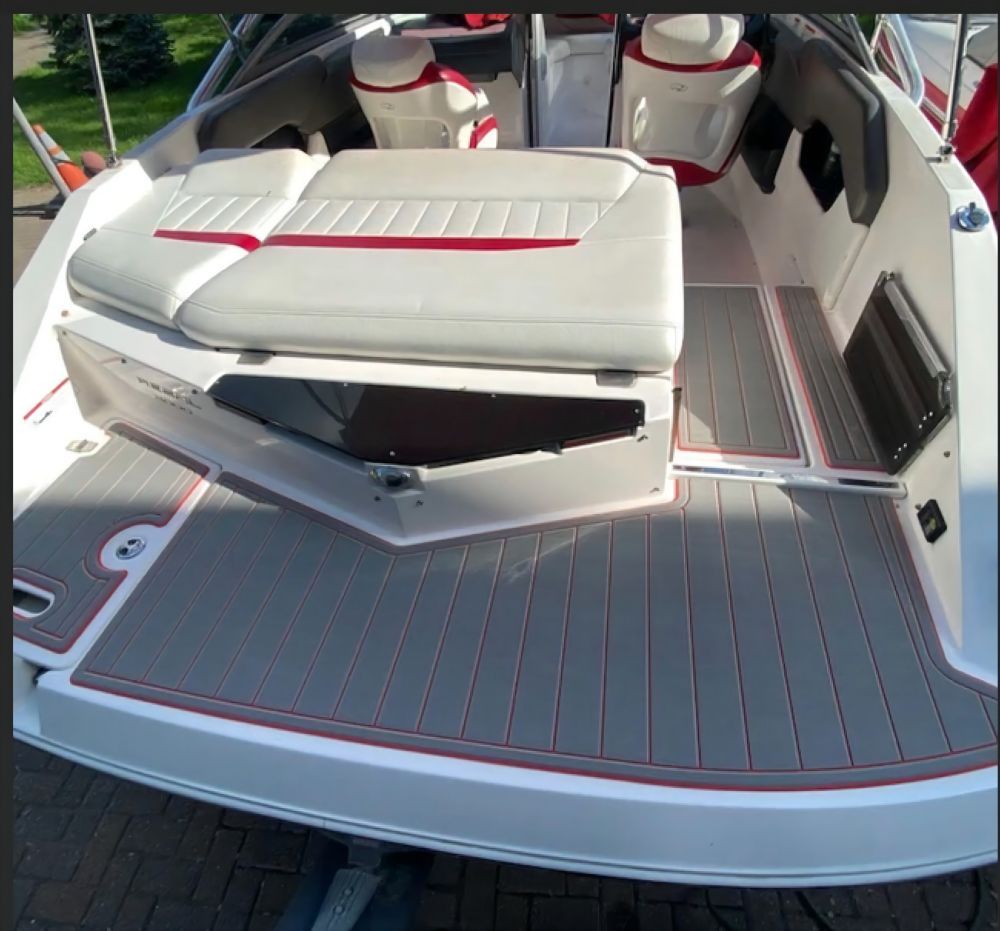 2003 Regal 2000 Swim Platform Step Pad Boat EVA Foam Faux Teak Deck Floor Mat SeaDek MarineMat Gatorstep Style Self Adhesive - Image 2