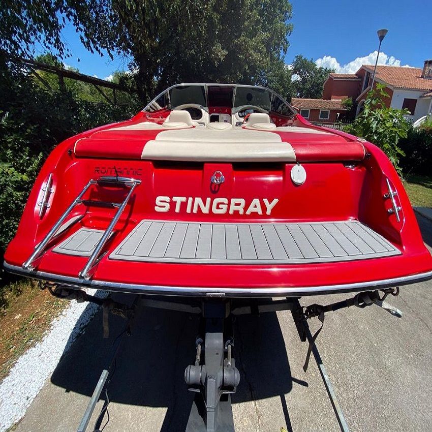 1999 Stingray 230 SX Swim Platform Step Pad Boat EVA Foam Teak Deck Floor Mat SeaDek MarineMat Gatorstep Style Self Adhesive - Image 2