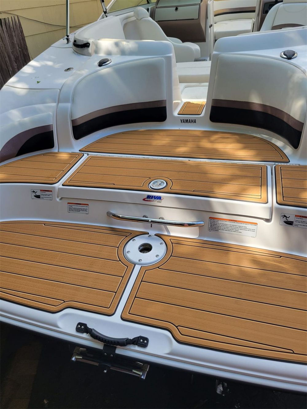 2006 & Earlier Yamaha SX230 Swim Platform Pad Boat EVA Foam Teak Deck Floor Mat SeaDek MarineMat Gatorstep Style Self Adhesive - Image 4