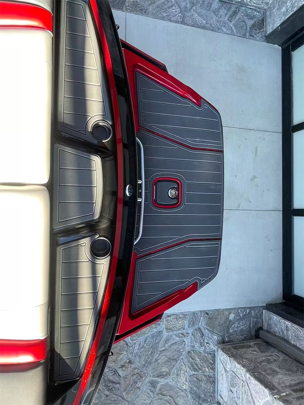 2015-2017 AXIS A22 Swim Platform Cockpit Pad Boat EVA Foam Teak Deck Floor Mat SeaDek MarineMat Style Self Adhesive - Image 2