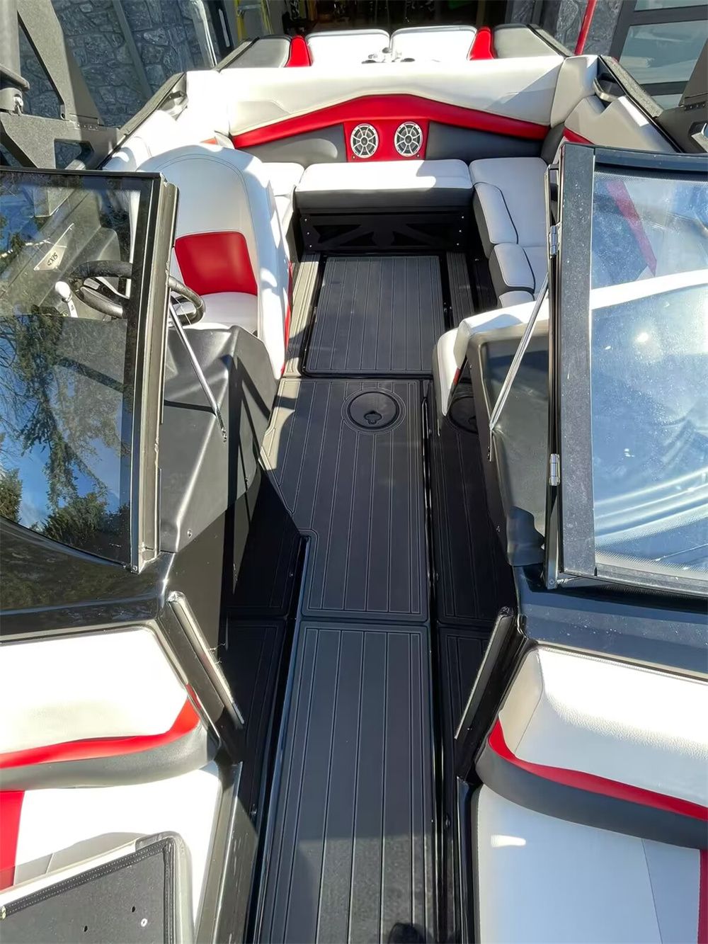 2015-2017 AXIS A22 Swim Platform Cockpit Pad Boat EVA Foam Teak Deck Floor Mat SeaDek MarineMat Style Self Adhesive - Image 4