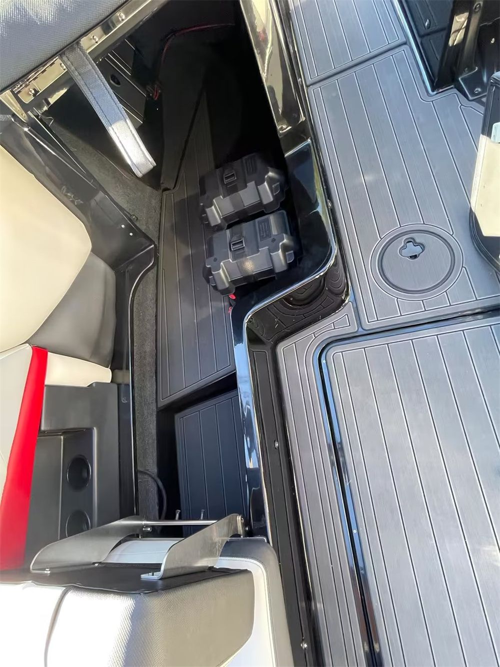 2015-2017 AXIS A22 Swim Platform Cockpit Pad Boat EVA Foam Teak Deck Floor Mat SeaDek MarineMat Style Self Adhesive - Image 5