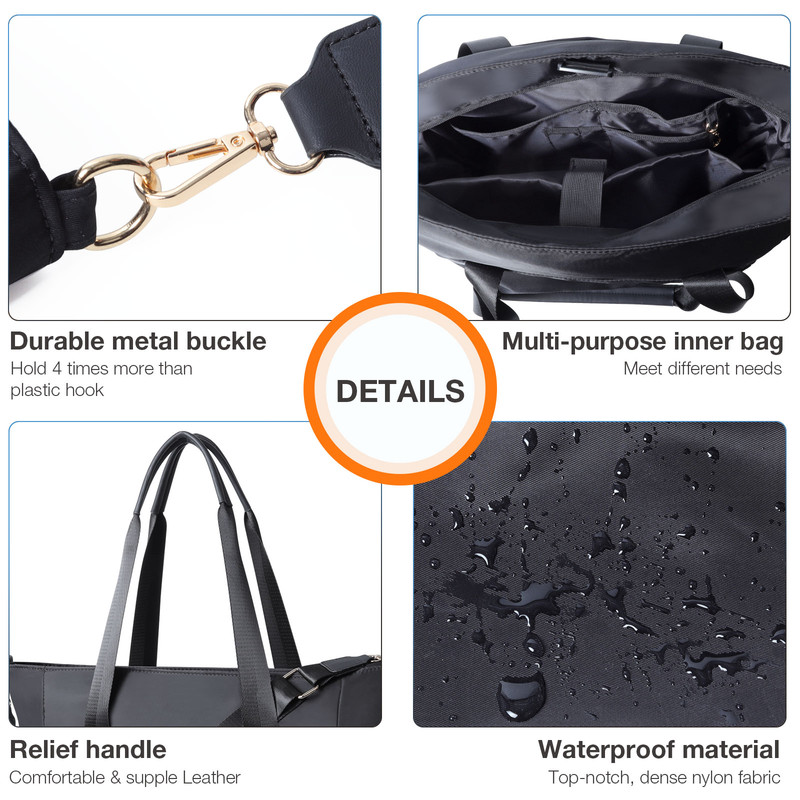 Travel Bags-Carry On Bag-Weekender Bags For Women-Duffle Bag For Travel-Gym Bag For Women-Overnight Bag-Hospital Bag For Women Labor Delivery-Gym Bag - Image 4