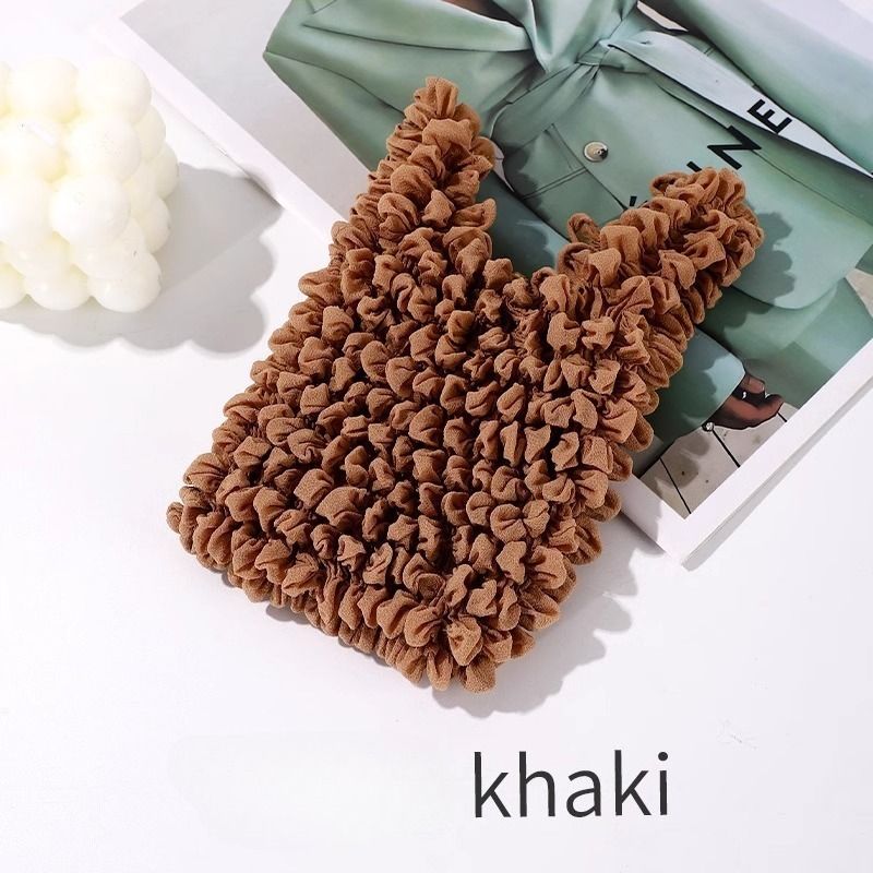 Magic Storage Bag, Multi-scene Organizer for Travel, Cosmetics, Kitchen, Desk, Bedroom & Living Room - Khaki - Image 1