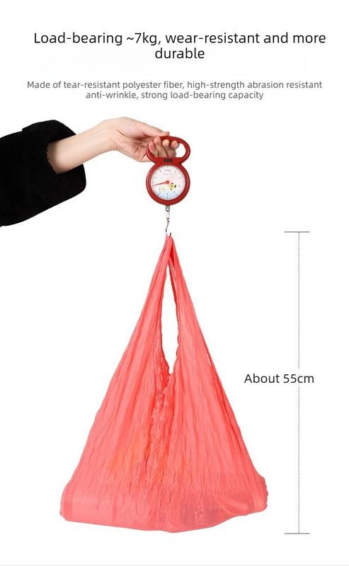 Magic Storage Bag, Multi-scene Organizer for Travel, Cosmetics, Kitchen, Desk, Bedroom & Living Room - Red - Image 7