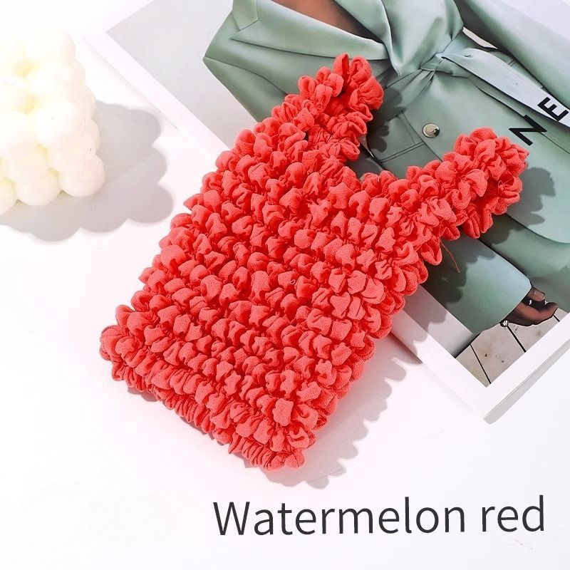 Magic Storage Bag, Multi-scene Organizer for Travel, Cosmetics, Kitchen, Desk, Bedroom & Living Room - Watermelon Red - Image 1