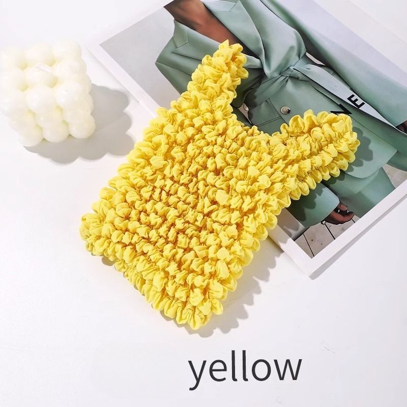 Magic Storage Bag, Multi-scene Organizer for Travel, Cosmetics, Kitchen, Desk, Bedroom & Living Room - Yellow - Image 1