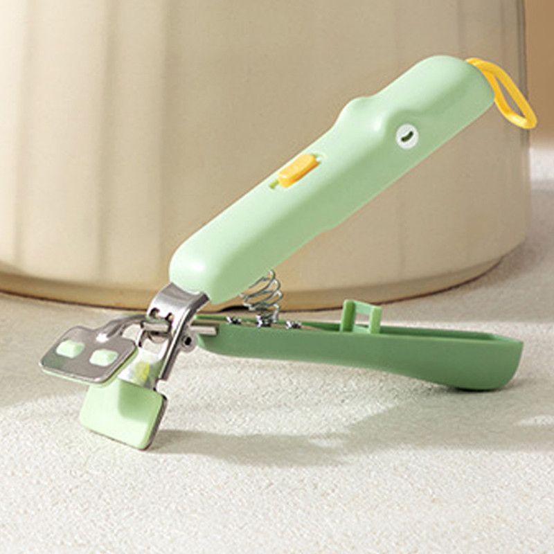 Multi-angle heat-resistant bowl tongs, stainless steel hanging storage heat-resistant bowl tongs, multifunctional kitchen plate tongs, kitchen tool for handling hot food - Image 3