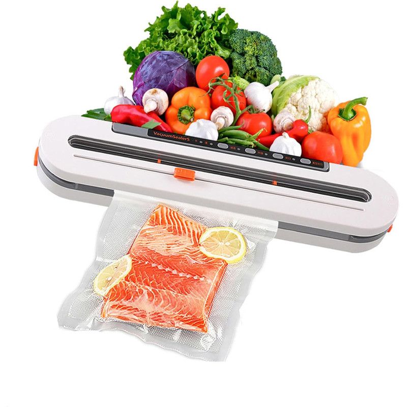 Home Vacuum Sealer, All-in-One Automatic Food Preservation Machine for Dry and Wet Items, 30cm Extended Sealing Vacuum Packer, One-Touch Vacuuming to Prevent Odor Transfer and Leaks, Compatible with External Vacuuming, Spot Vacuuming, Dry, and Wet Modes—W - Image 1
