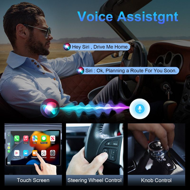 In-car wireless CarPlay adapter, plug-and-play - Image 4