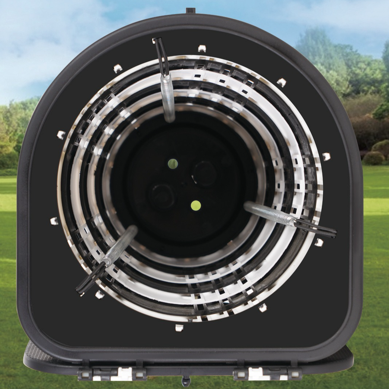 Outdoor Foldable Portable Toilet, Emergency Toilet Seat, Portable Camping Toilet Stool with Height Adjustment - Black - Image 8