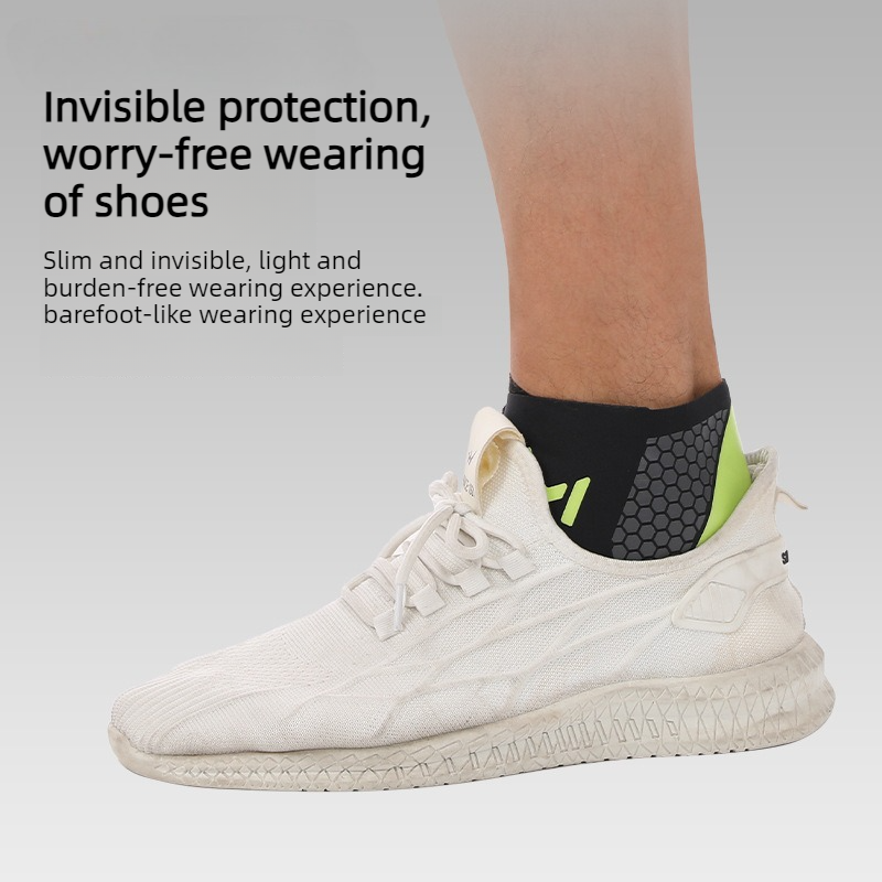 2-Pack Adjustable Compression Ankle Braces, Lightweight and Twist-Resistant - Green - Image 5