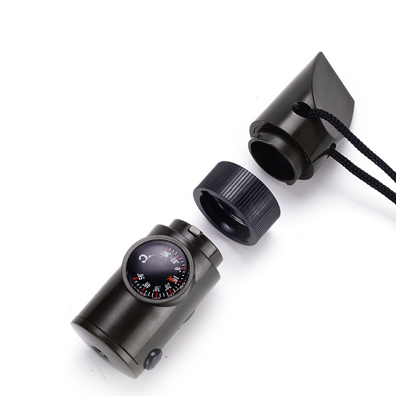 7-in-1 Outdoor Survival Whistle, 2-pack-Multifunctional Emergency Whistle, Portable Gear for Camping and Adventure - Image 6