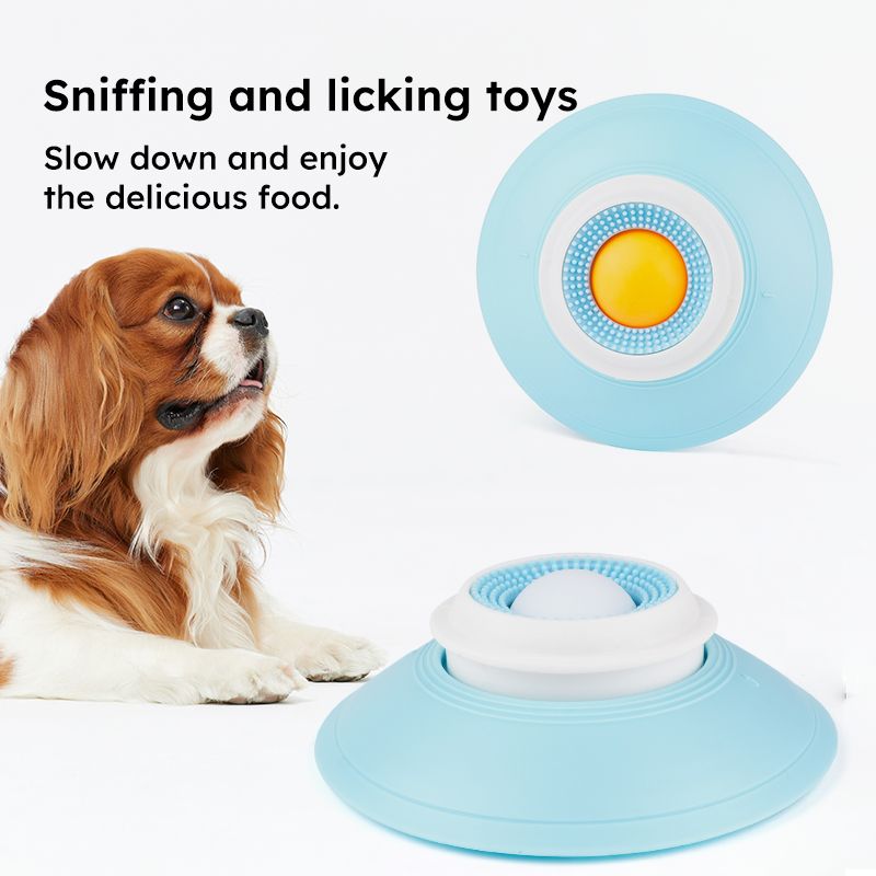 Pet Slow Feeder Bowl with Food Dispenser, Non-Slip, Universal Puzzle Feeder for Cats and Dogs - White - Image 8