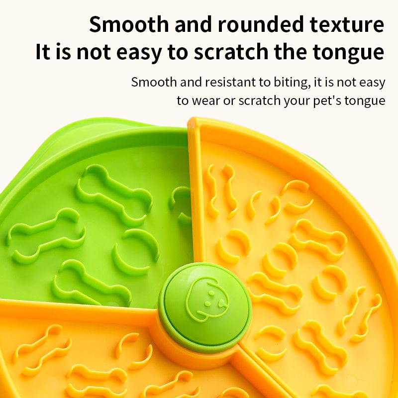 Large 360° Rotating Double-Layer Slow Feeder Bowl, 27 cm, Puzzle Feeder for Cats and Dogs - Image 4