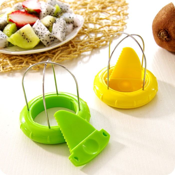 4-Pack - Multi-Function Kiwi Peeler: The Ultimate Home Fruit Peeler and Scooper, Kitchen Tool - Green - Image 8