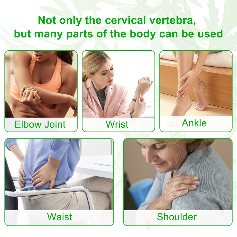 Mugwort Cervical Heat Patches: Herbal Patches for Neck and Shoulder Stiffness and Soreness in “Text Neck” Sufferers (48 pcs/4 boxes) - Image 3