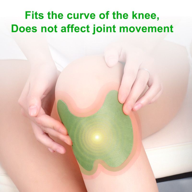 Mugwort Knee Joint Patches: Herbal Warm Compress Patches for Chronic Knee Pain and Relief from Cold Exposure During Exercise (48 pcs/4 boxes) - Image 4
