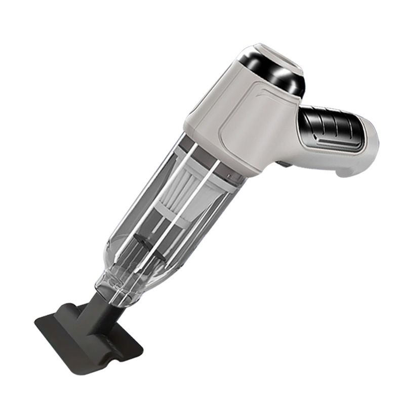 3-in-1 Cordless Handheld Vacuum Cleaner, Multifunction Car and Home Blower and Vacuum for Pet Hair, Window, and Keyboard Cleaning - Gray - Image 1