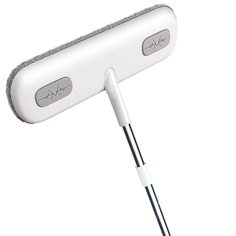Extendable Window Screen Cleaning Brush , Wet Dry Use Screen Wiper for High-rise Window Carpet Sofa Pet Hair Cleaning - Image 1