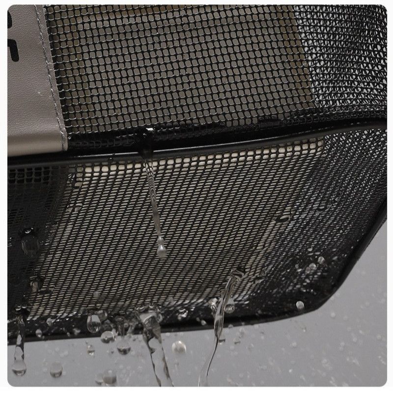 Mesh Shower Caddy, Portable Bath Tote Bag, Large Capacity Mesh Storage Basket for Bathroom Essentials - Gray - Image 4