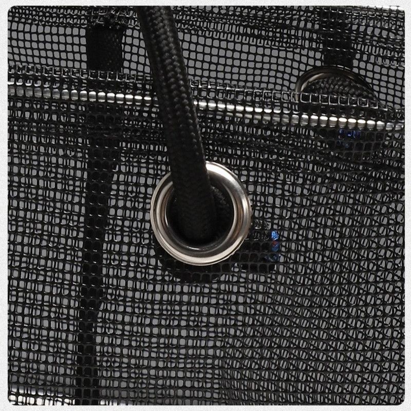 Mesh Shower Caddy, Portable Bath Tote Bag, Large Capacity Mesh Storage Basket for Bathroom Essentials - Gray - Image 6